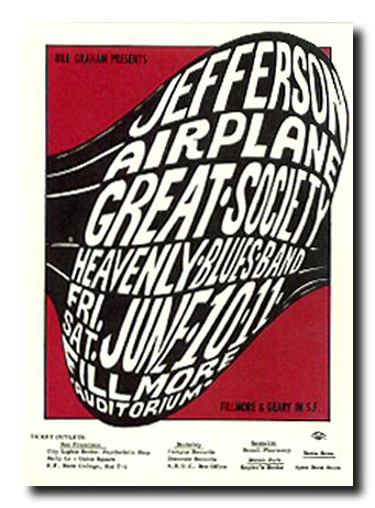 Jefferson Airplane, Great Society and The Heavenly Blues Band
